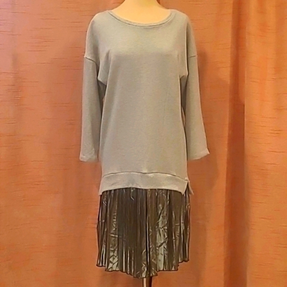 Know.one.cares grey/silver dress szS NWT